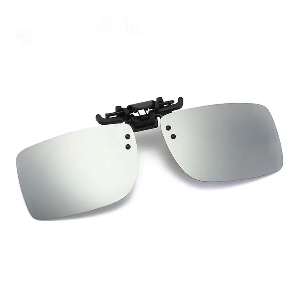 Новые модные мужские и женские солнцезащитные очки с клипсой для вождения