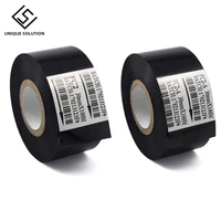 thermal ribbon of ribbon printing machine 30100m date code printer accessory black 30mm width for dy 8 hp 241b