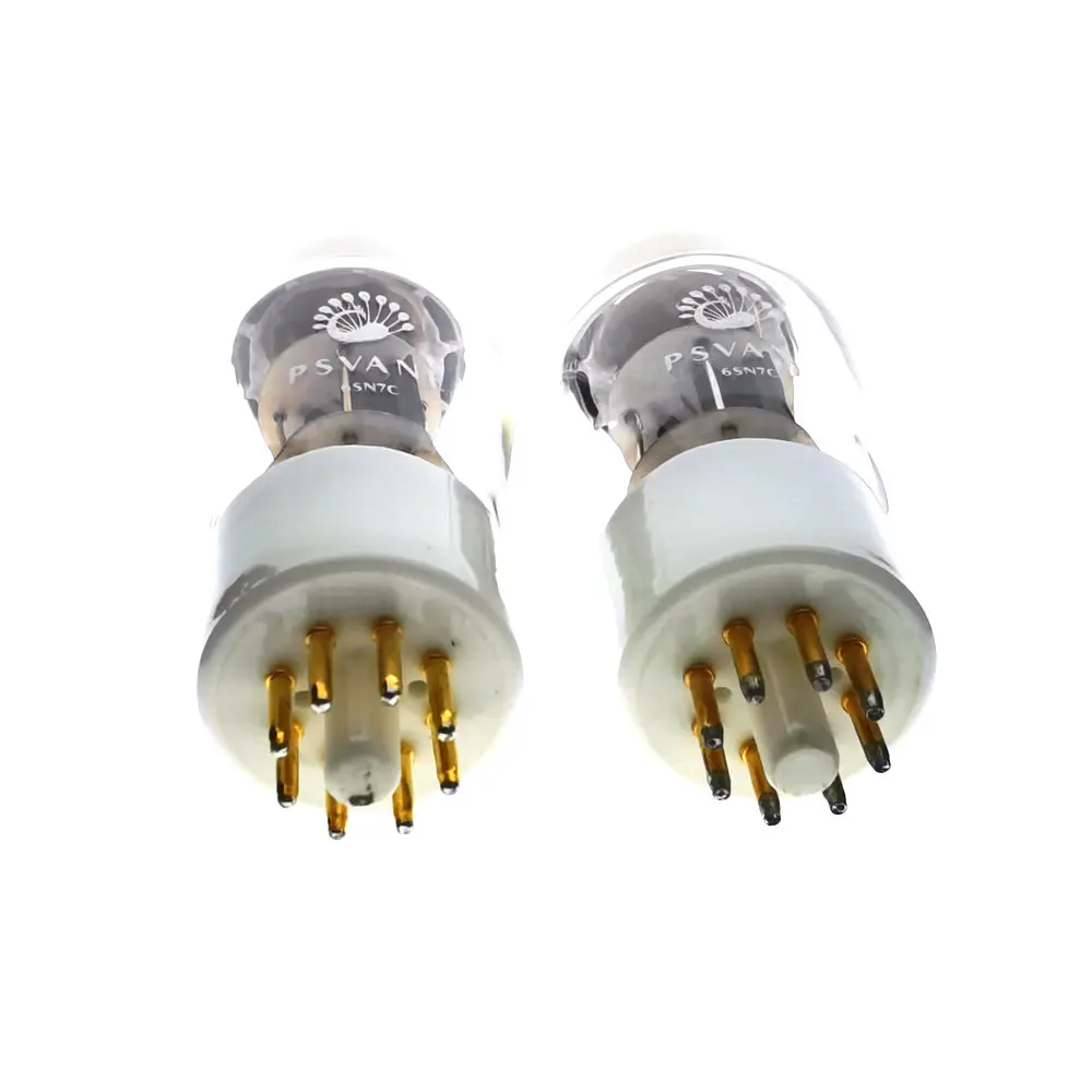 2PCS PSVANE Hot New 6SN7C UK6SN7 Vacuum Tube Gold Pin Replace 6SN7 6N8P 6H8C Matched Pair | Diodes