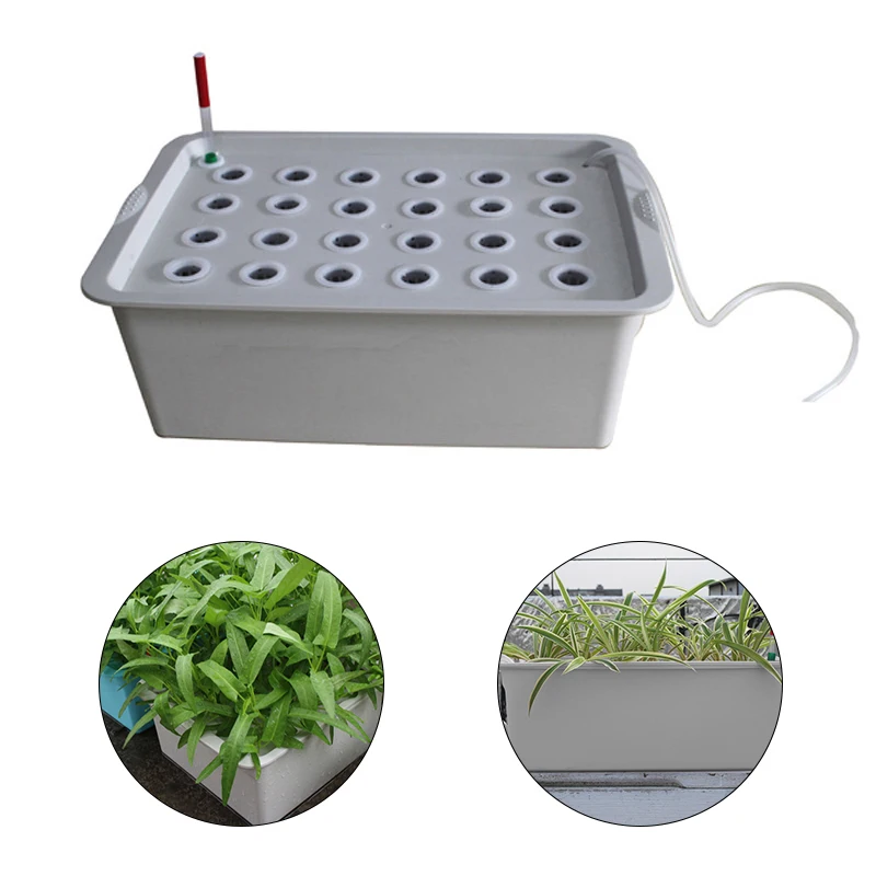 

Гидропонные садовые горшки с 24 отверстиями, система для выращивания растений в помещении и на улице, садовый шкаф