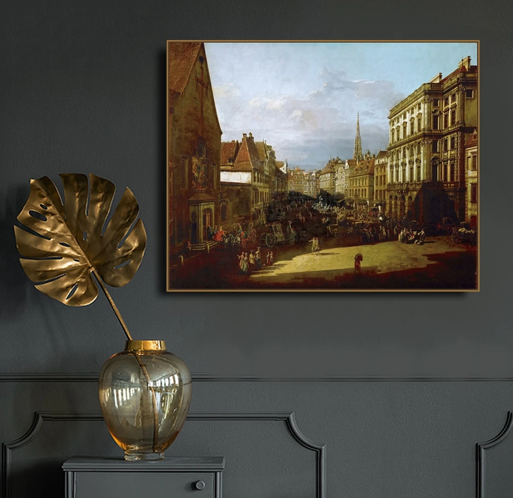 В Вене Бернардо беллото холст живопись фотография для гостиной спальни