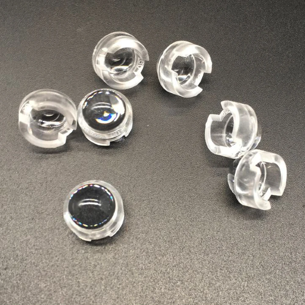 13 мм 1 Вт 3 Мини светодиодный объектив 15 30 45 60 90 100 градусов для ИК CCTV PCB выпуклая