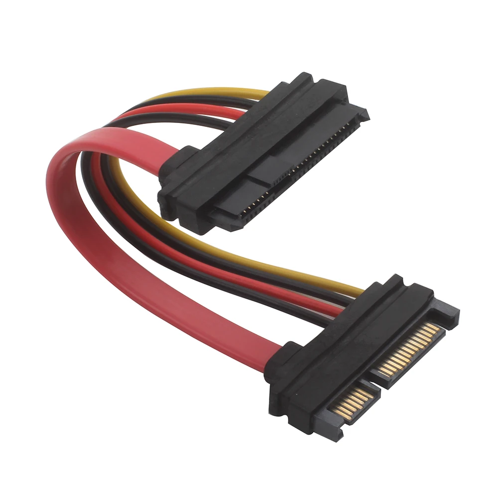 Жесткий диск SAS drive SFF-8482 кабель 22Pin Male to 29Pin Female удлинитель 0 5 m |