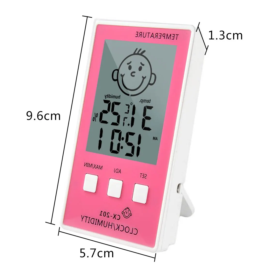 Precise Hygrometer Digital Clock Temperature Logger Humidity Meter Thermometre Higrometre Indoor Outdoor Thermometer | Инструменты
