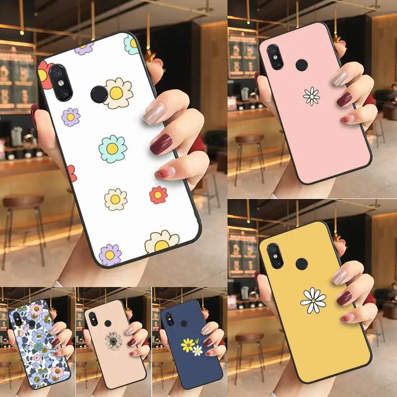 

Spring cute floral aesthetic Phone Case Phone Case For Redmi K20 Note 5 7 7a 6 8 Pro note 8T 9 Xiaomi Mi 8 9 SE