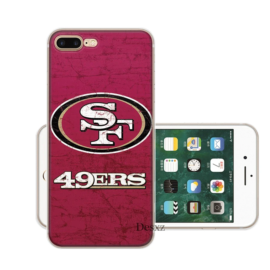 H7 Чехол для мобильного телефона iPhone Apple XR X XS Max 6 6s 7 8 P Lus 5 5S SE Shell San Francisco 49ers защита Мода - Цвет: H7