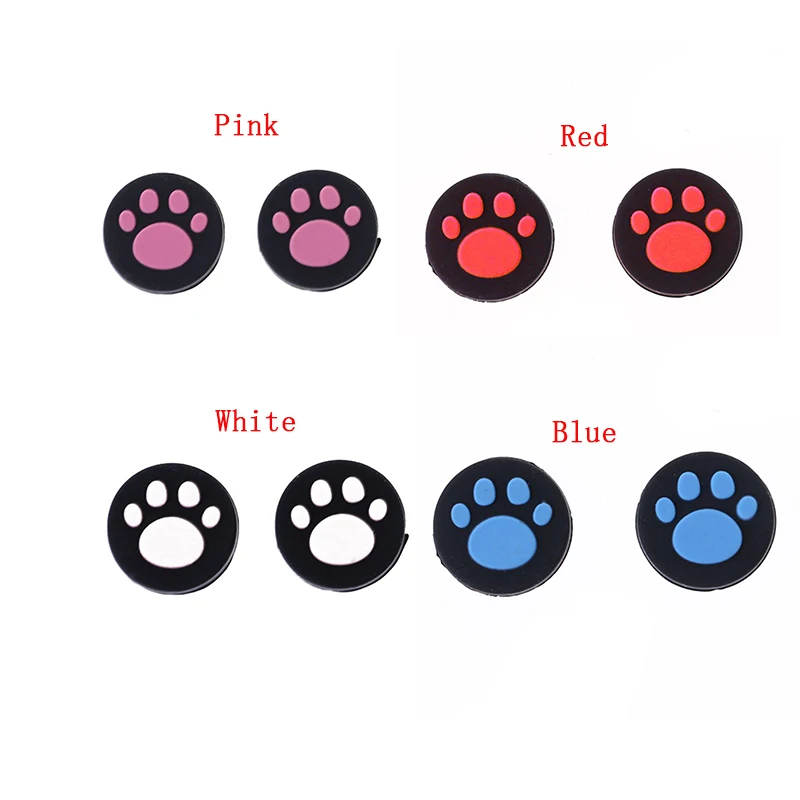 

2pcs Cat Paw Analog Controller Thumbstick Grip Cap Protective Cover For Sony PlayStation Ps Vita PS Vita PSV 1000/2000 Slim