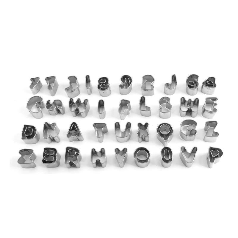 Алфавит Номер буквы набор для декорирования тортов помадной глазурью 37 шт резак