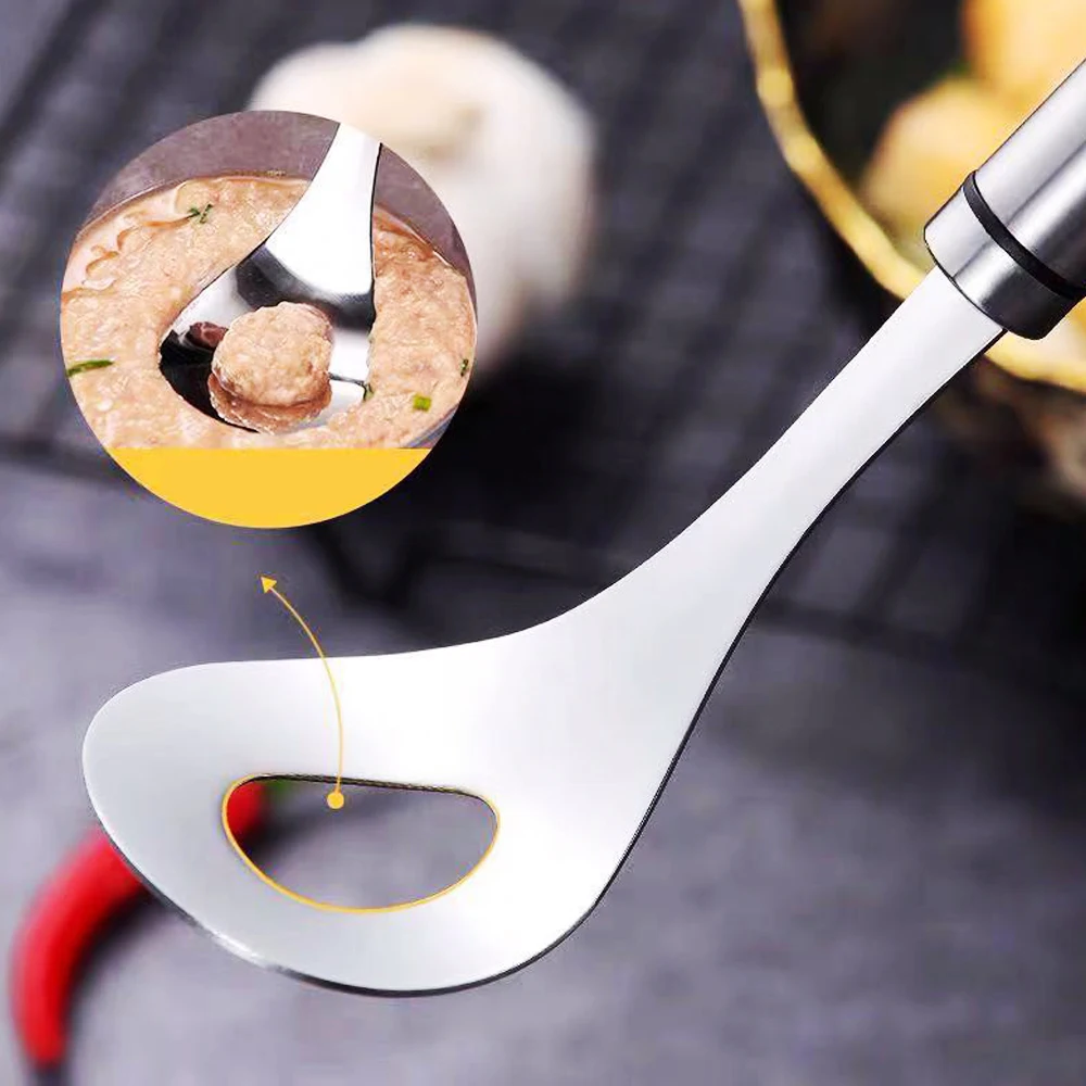 Креативный фрикадельщик ложка мясной Баллер антипригарное эллиптическое