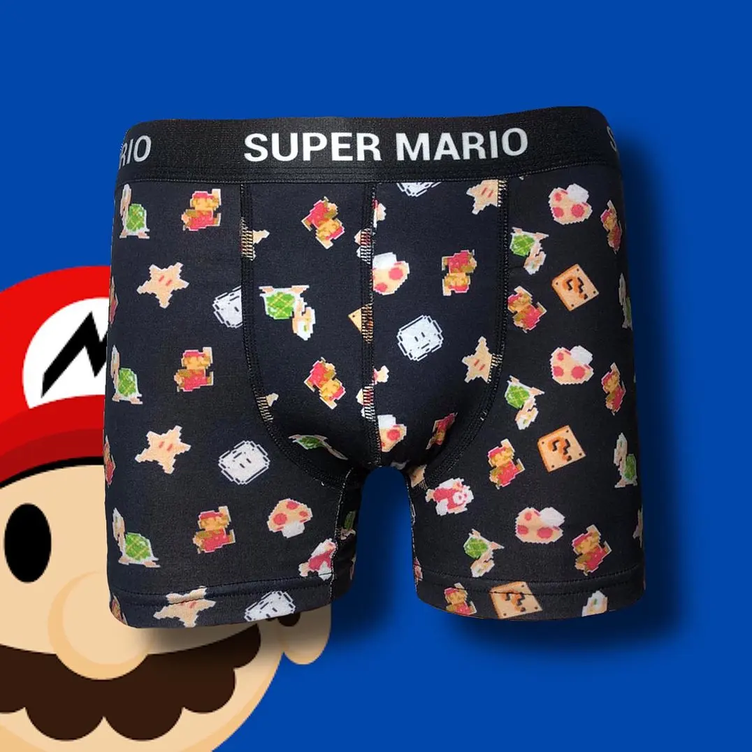 Men Boxer Shorts Set Underwear Cartoon Colorful Soft Elastic Cotton Floral Printed Funny Boxer Novelty Gentlemen S M L XL