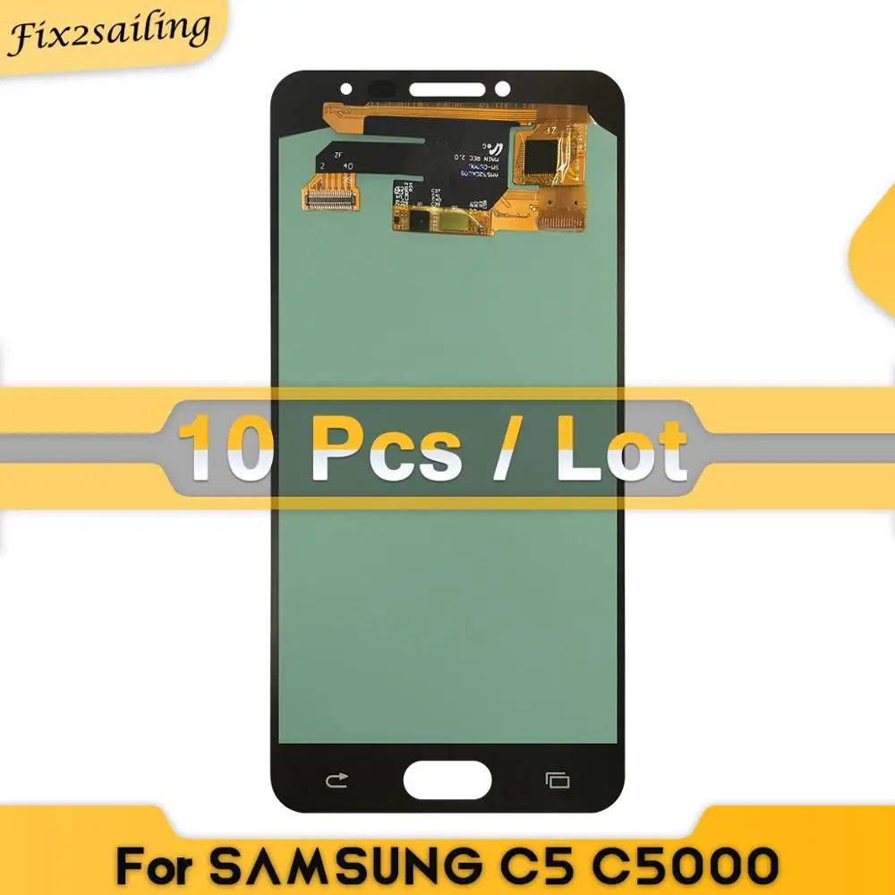 (10 шт.) Super AMOLED ЖК-дисплей 100% протестированный рабочий сенсорный экран в сборе для