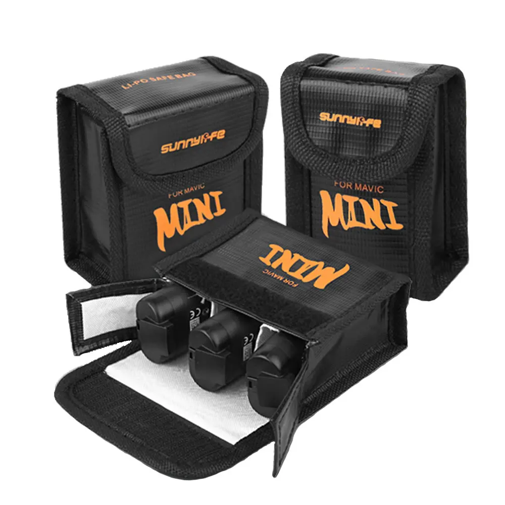 

Чехол для аккумулятора дрона DJI Mavic Mini, взрывозащищенный, огнеупорный, с защитой от излучения