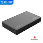 Чехол для жесткого диска ORICO 3588C3 SATA 3,0 к Type C Gen 1 2,5 3,5 дюйма SSD Sata, корпус для жесткого диска с поддержкой протокол UASP для HDD