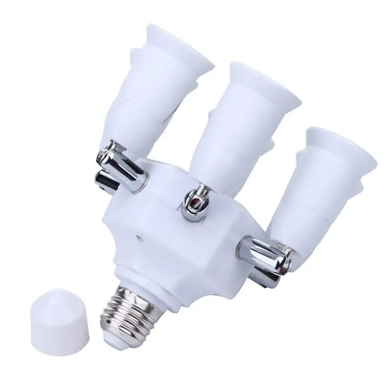 1 розетка в 7 стандартных E27 Базовый светильник разделитель ламп держатель