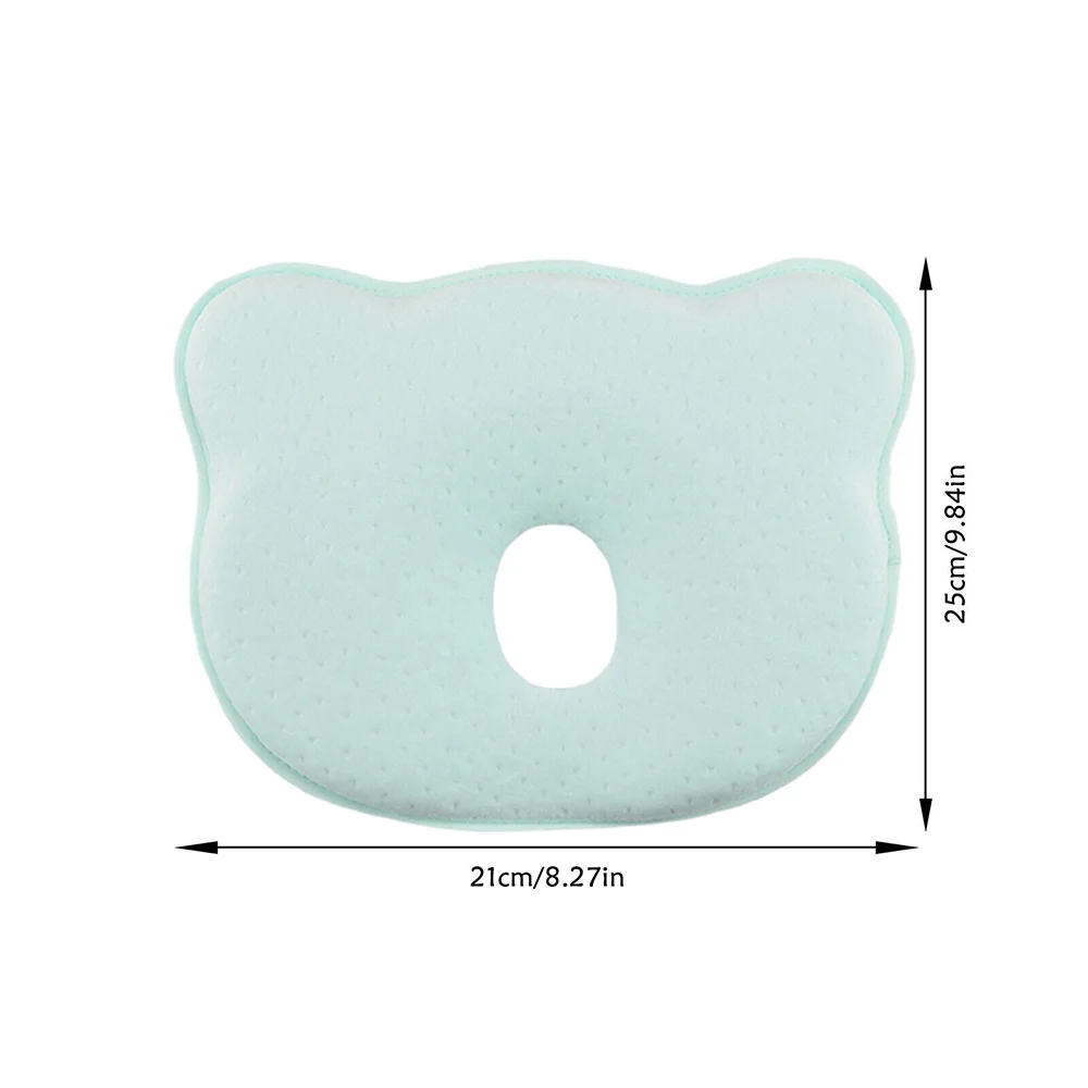 

Fashion Brand New Solid Color Design Orthopedic Baby Pillow Against Deformation Flat Head Baby Soft Pillow