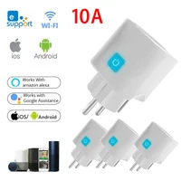 for iosandroid ewelink smart plug wifi socket eu power monitor timing app control work with alexa google home inteligente