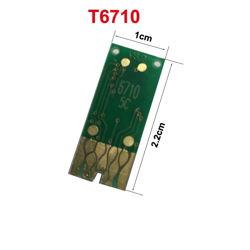 OYfame Новый T6711 резервуары для технического обслуживания чип Одноразовый Epson
