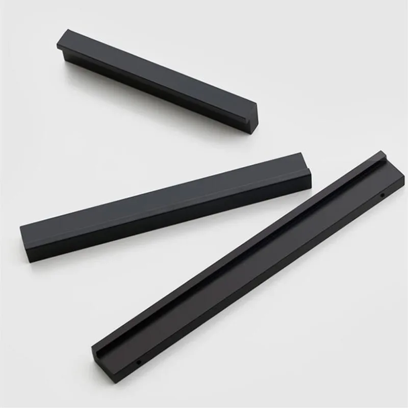 KK & FING Американский Твердый алюминиевый сплав дверные ручки шкафа ящика Шкаф