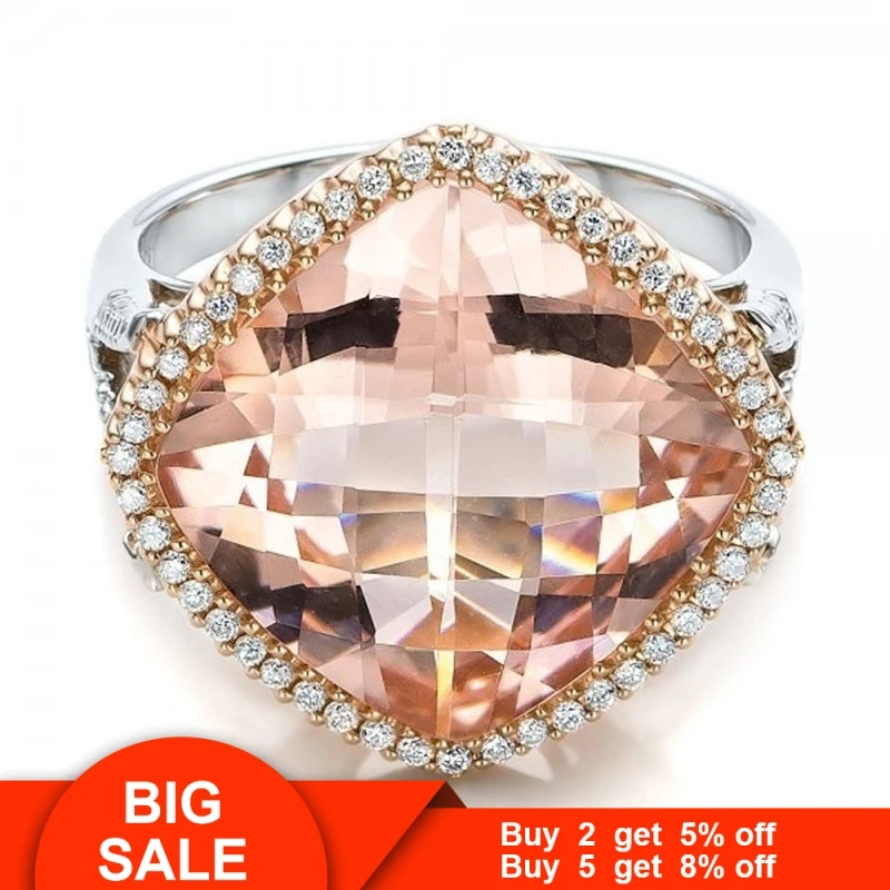 Кольцо обещания с фианитом 925 дюйма|Кольца| |