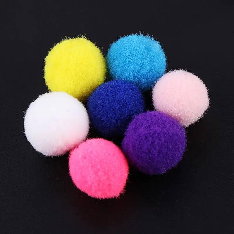 

1000Pcs 12mm Mini Fluffy Soft Pom Poms Pompoms Ball Handmade Kids Toys DIY Sewing Craft Supplies Mixed Color 95AE