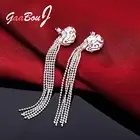 Серебро 925 пробы, кисточка, искусственный цветок для женщин, свадебные украшения на удачу в ретро стиле, ювелирные изделия 2021, ювелирные изделия gaabu