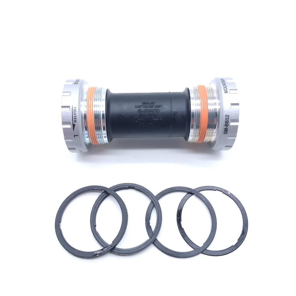 Deore SM BB52 BB51 Hollowtech II горный велосипед каретка 68/73 мм BB52 Прокат нижний кронштейн оси