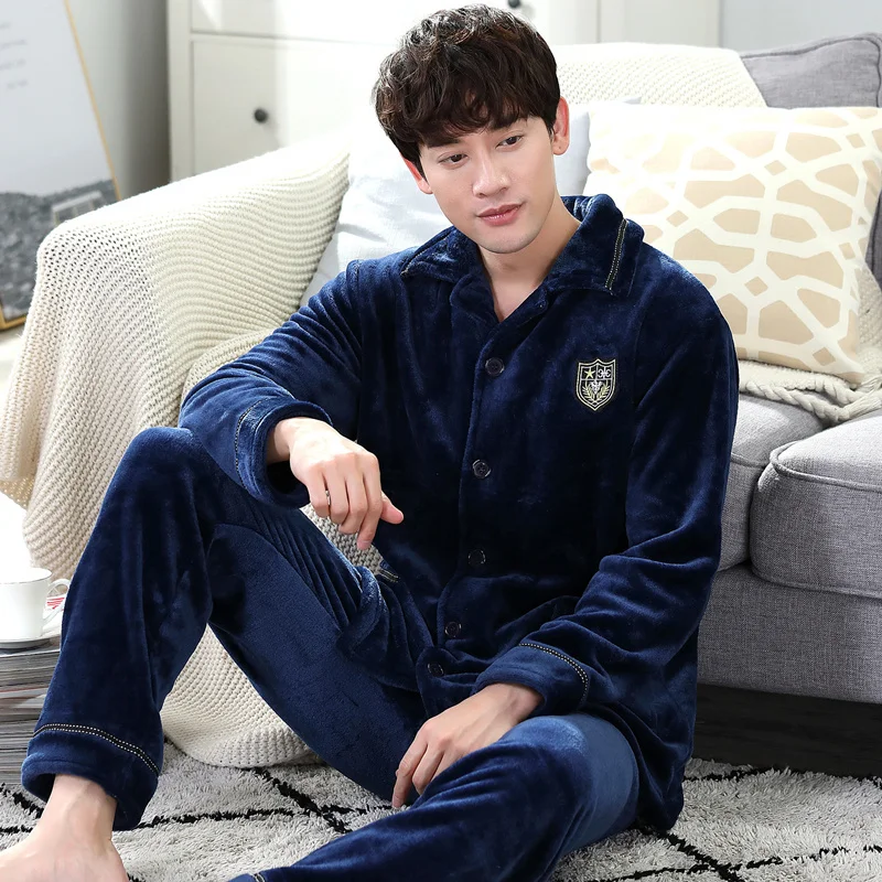 sleepwear women set Пижамы женские зимние длинный рукав фланель пижамы женские теплые толстые коралловые флисовая Пижама для зимы домашний костюм пижамы для женщин - Цвет: sleepwear women set