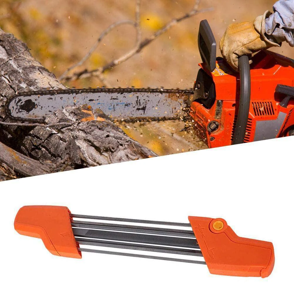 Цепная пила цепная точилка ручная шлифовальный инструмент для заточки цепных