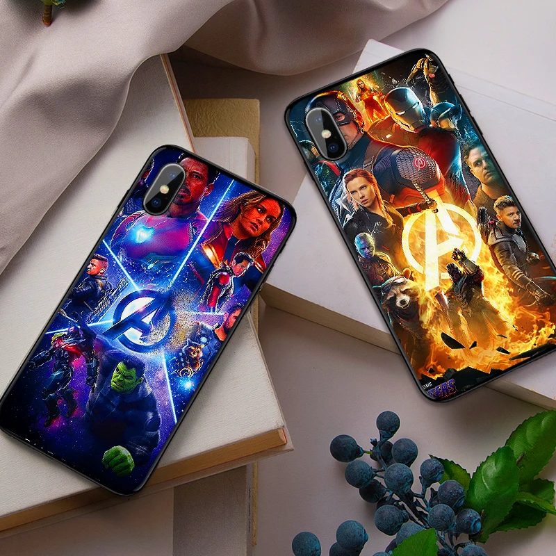 Для Xiaomi mi 6X X 2S 3 F1 9 CC9E CC9 8 SE A2 LITE A3 PRO 9T силиконовый чехол Capa Марвел Супергерои из