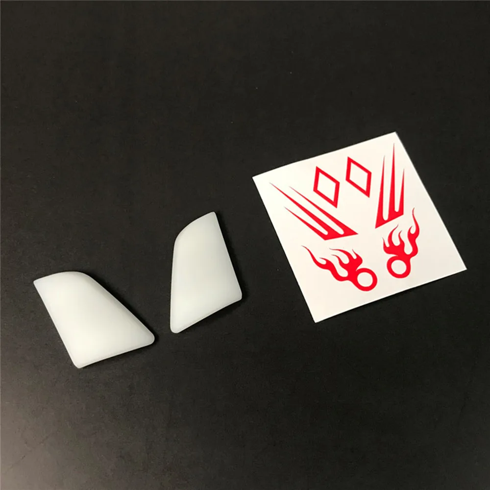 diy передний спойлер с наклейк