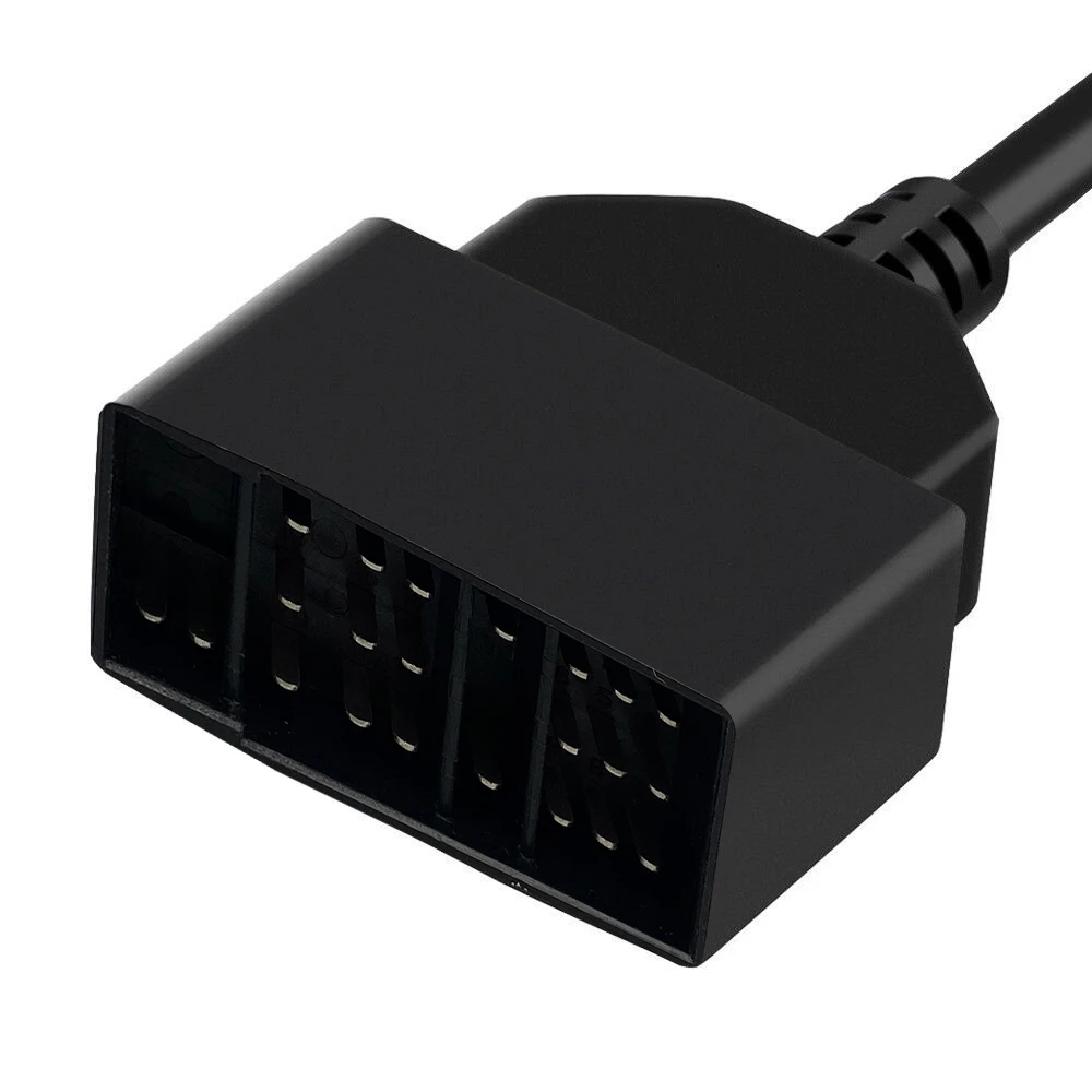 ABS 30 см 22 Pin OBD1 до 16 OBD2 конвертер адаптер кабель для TOYOTA диагностический сканер |