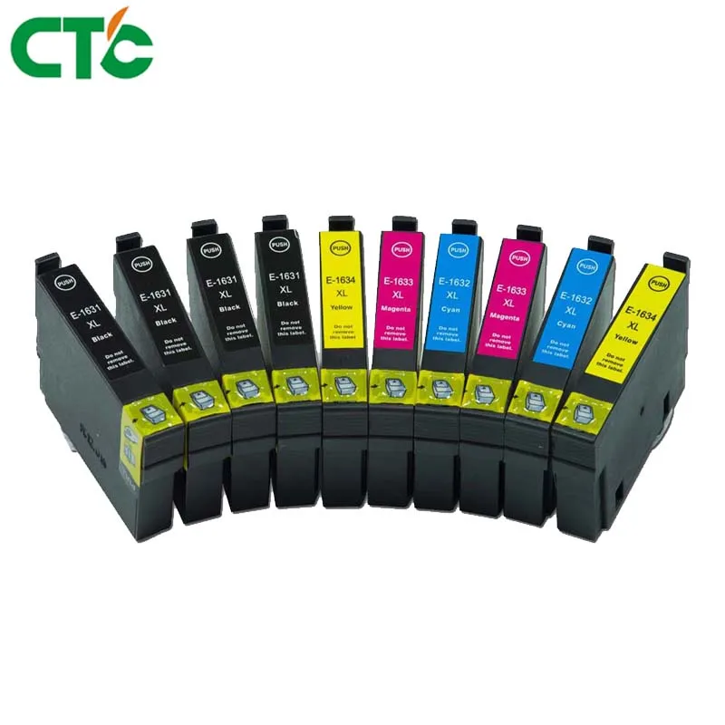 T1631 T1621 16 16XL чернильный картридж совместимый для Epson WorkForce 2010 2510 2520 2530 2540 2630 2650 2750 2660
