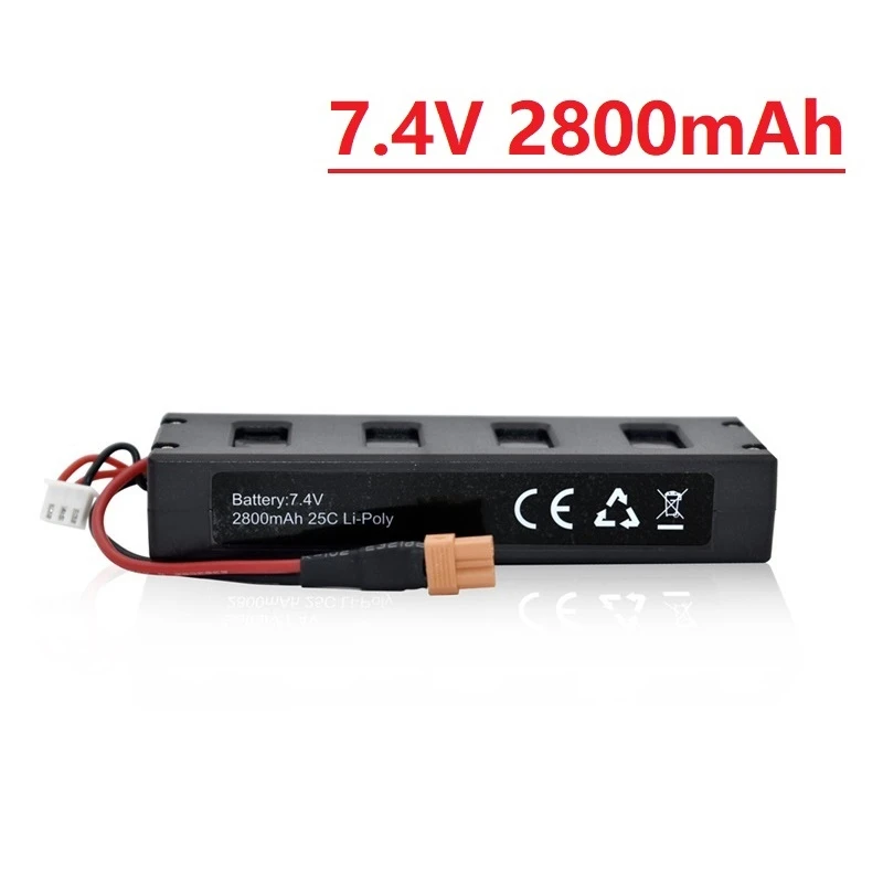 Оригинальная батарея для MJX R/C Bugs 3 7 4 V 2800mah 25C Li po B3 RC Quadcopter Drone запасные части