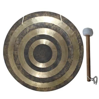 arborea 20 inch sun wind gong 50cm with wooden mallet for sound therapy 100 handmade gong made in china