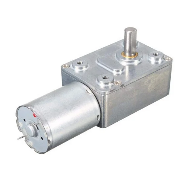 12 В червячный редуктор Мотор 0 6 об/мин Реверсивный Редуктор турбо металлический