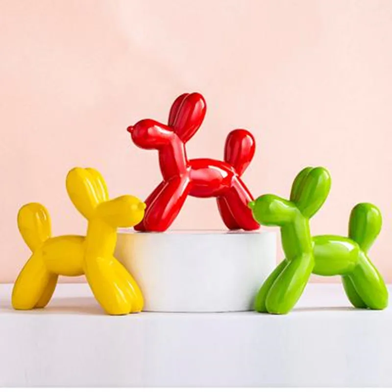 

2021 креативные керамические шары в европейском стиле, поделки для собак, художественные изделия для моделей животных, настольные украшения ...