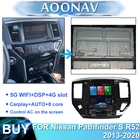 Автомагнитола 2din на Android для Nissan Pathfinder R52 SL SV 2012-2020, автомобильный радиоприемник, мультимедийный плеер, GPS-навигатор carplay Netflix