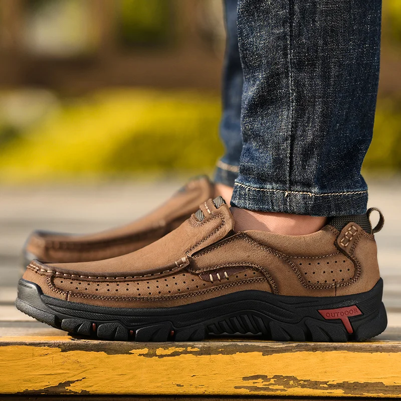 

Мужская повседневная обувь, лидер продаж, мужская повседневная обувь, повседневная мужская обувь для отдыха, мужская кожаная повседневная ...