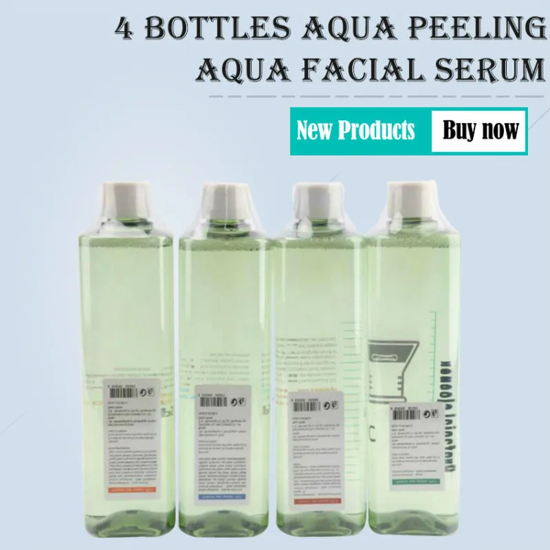Hot Sale Aqua Peel Concentrated Solution 4*500Ml Per Bottle Aqua Clean Solution Hot Sale Aqua Facial Serum Hydra Facial Serum Ce