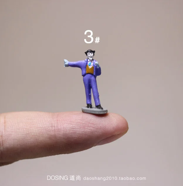 Supermicro Little People Small Mini Version Clown Question Mark Mister Plastic Figurine Model Figures Toys Kids Doll Home Decor | Игрушки и
