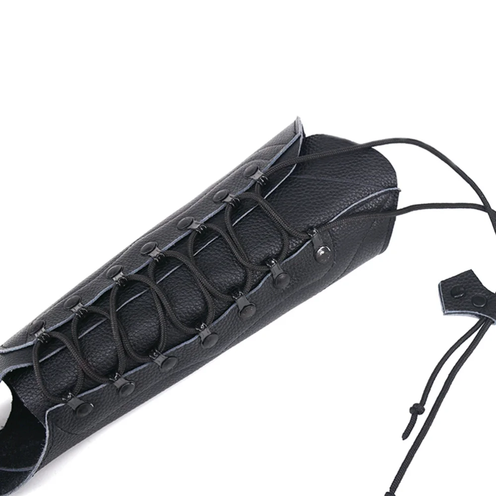 

Archery Gauntlet Cowhide Arm Guard Bow Hand Shooting Glove Safe Guard for Shooting G30