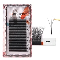 new w eyelash extensions 3d yy clover shape volume russian lashes doing private label wimpern mega volume tools for makeup