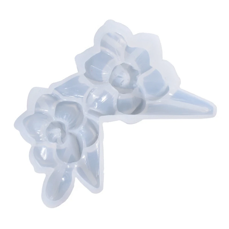 

Flower Switch Decoration Epoxy Resin Mold Home Ornaments Casting Silicone Mould DIY Crafts Jewelry Making Tool