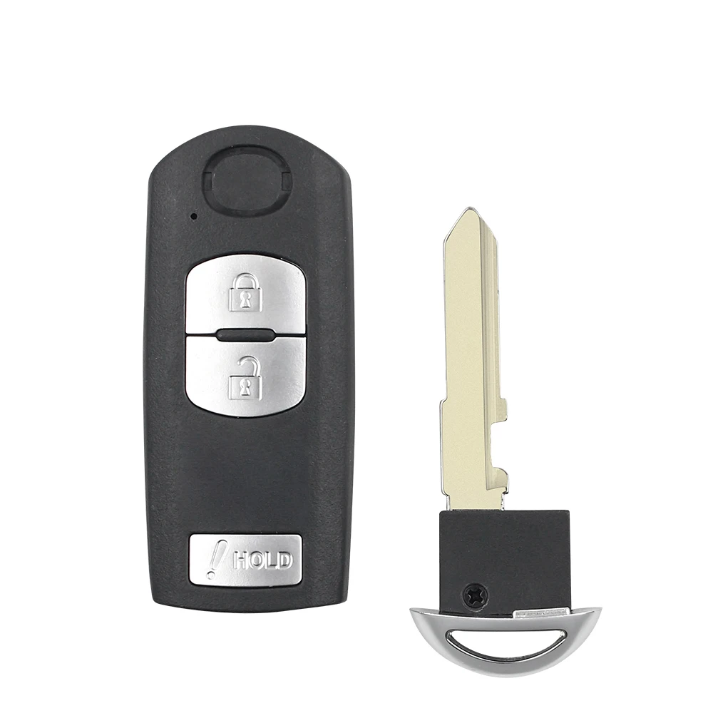 Dandkey для Mazda 3 5 6 CX5 CX7 CX Atenza Clip Smart Auto 2/3/4 кнопки запасной корпус автомобильного ключа