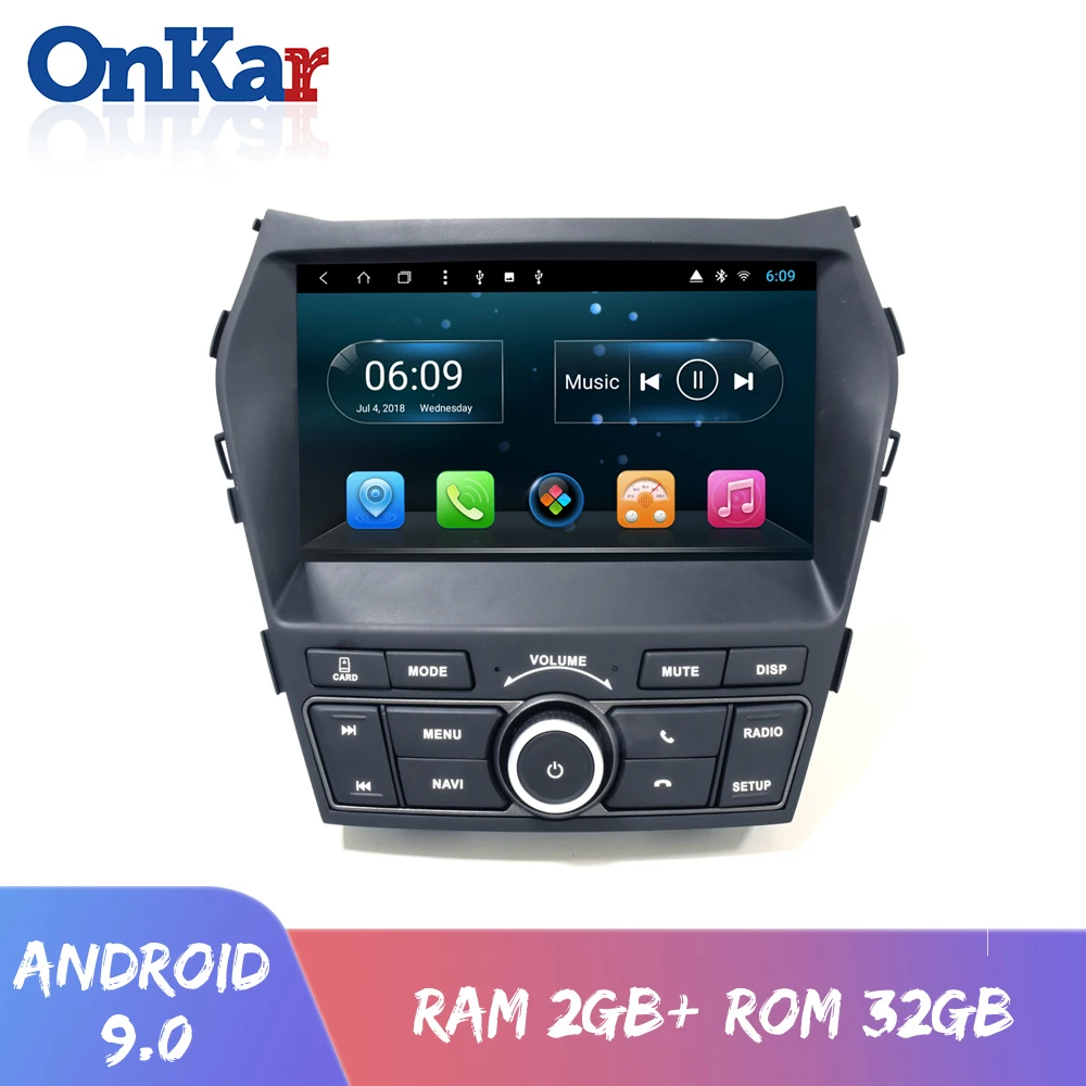 Автомобильная головная установка ONKAR для Hyundai Santa Fe XL IX45 2013 2014 2015 с Android 9 0 Pie