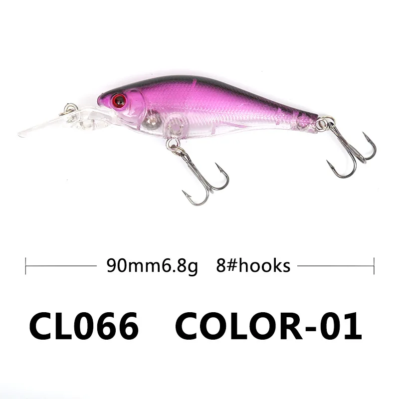 1 шт./рыболовная приманка жесткая бионическая 9 см/6 8 г пресная вода морская