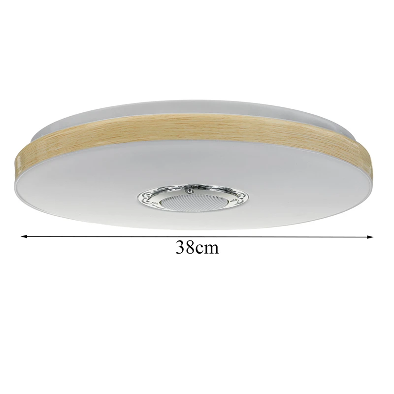 

ARILUX 38cm Modern Dimmable LED Ceiling Lamp RGBW WiFi Music Smart Ceiling Light 220VAPP+Remote Control Lantern Indoor Lamp