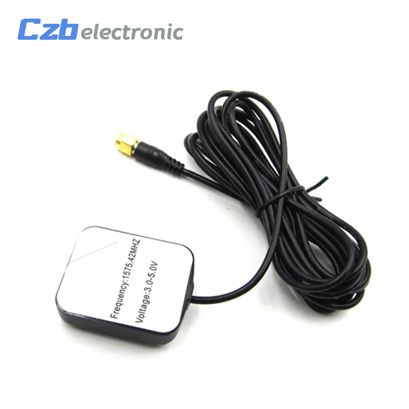 28dB LNA усиления 1575 42 МГц SMA Мужской 3 м автомобиля gps антенна приемник активная