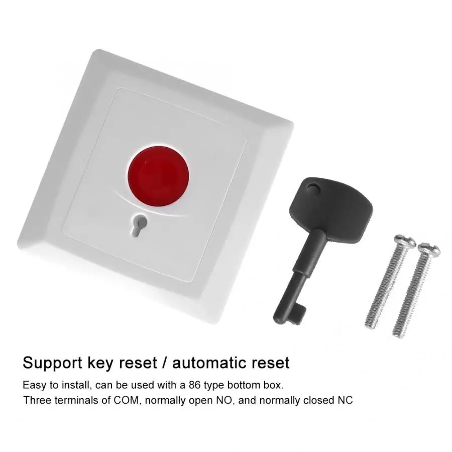 5 шт. SOS аварийный вызов контакт сигнальный дом пожарная безопасность кнопка