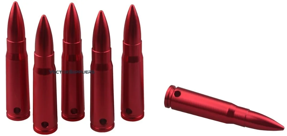 Векторная оптика металлические защелкивающиеся колпачки для 223 Remington, 7,62x39 мм, 300 затемнение, 9 мм, винтовка пистолета Calibers Safty Traning Round